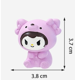 TT0620-6 Pieces Mixed pajama Sanrio ornaments