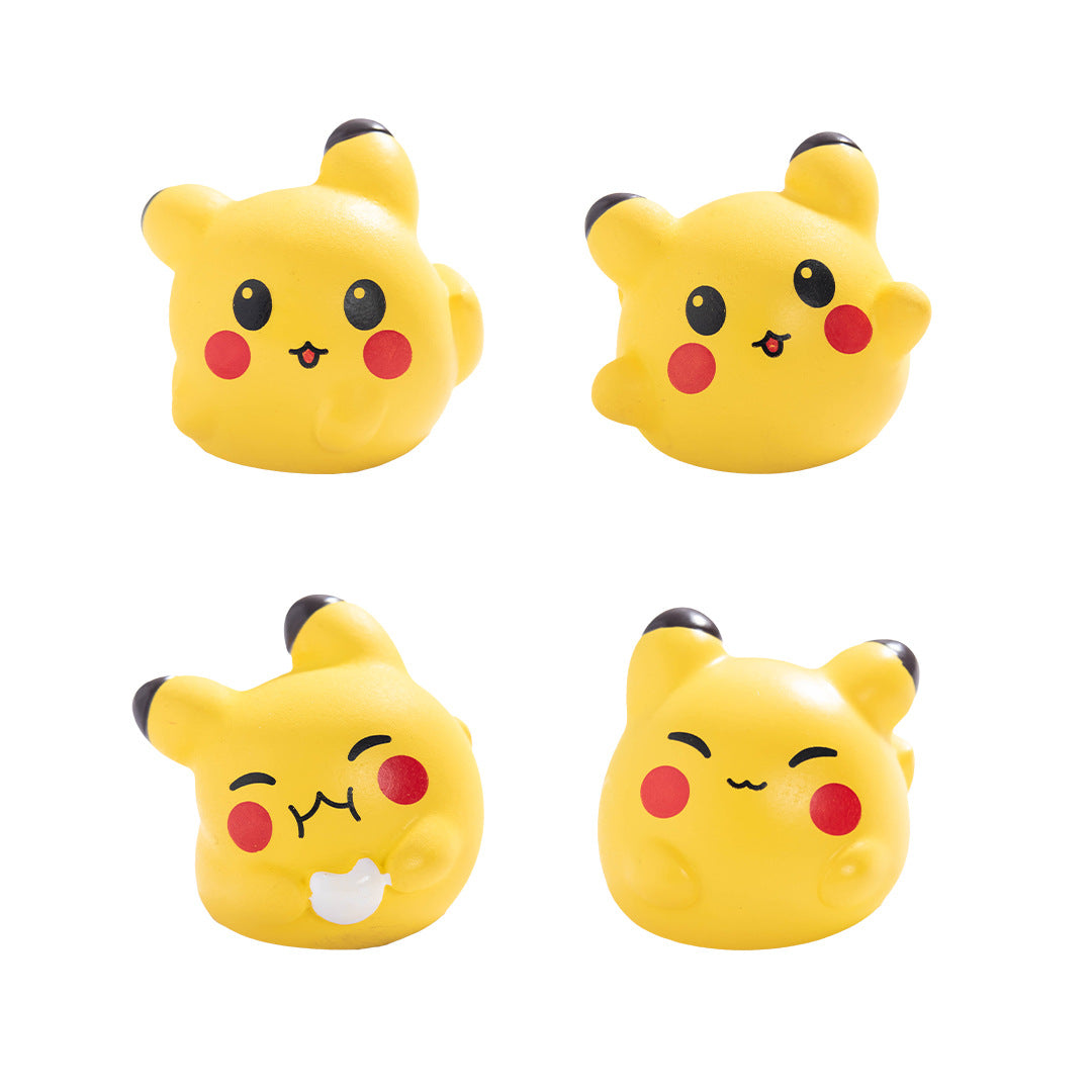 TT0577-10 Pieces Mixed Pikachu ornaments