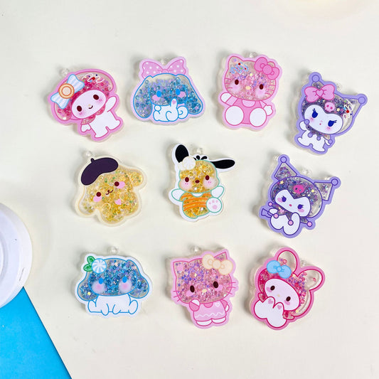TT0623-10 Pieces Mixed Sanrio series pendants