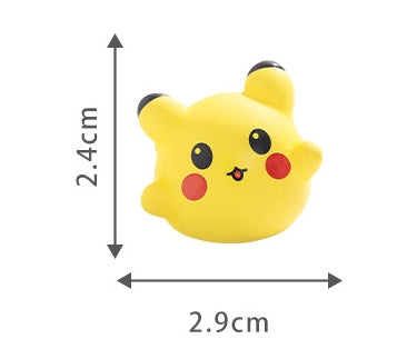 TT0577-10 Pieces Mixed Pikachu ornaments