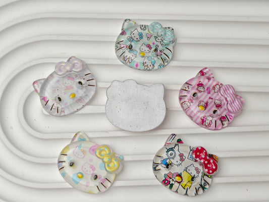 TT0608-50 Pieces Mixed HK head acrylic patches